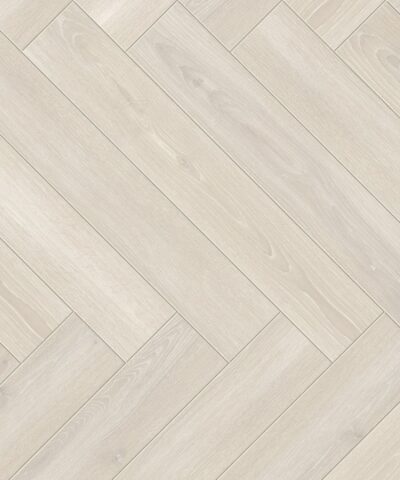 Fiskeben Laminat Oak Sky­line white