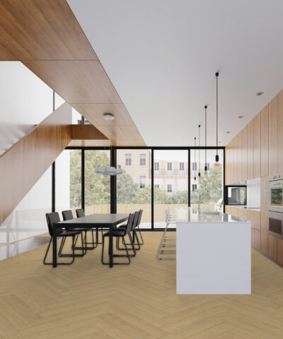 Fiskeben Laminat Oak Mont Blanc sanded